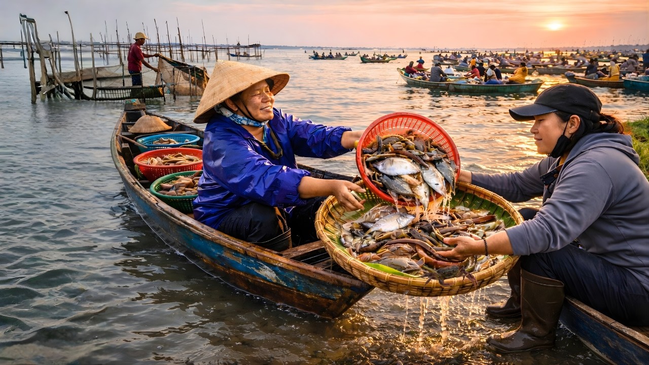 From Water to Market | The Cycle of Life on Southeast Asia’s Largest Lagoon