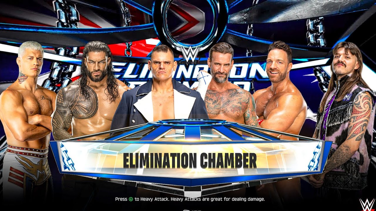 Legendary Elimination Chamber Match | WWE 2K25 Gameplay