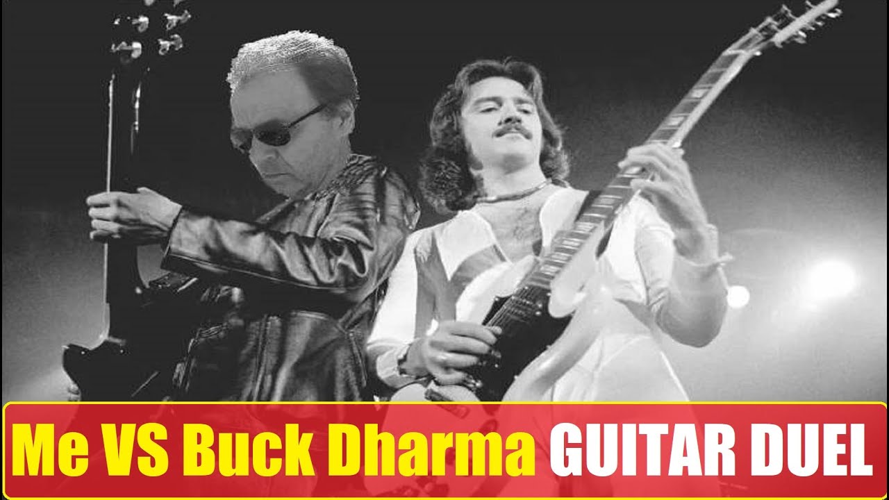 GUITAR SOLO DUEL with Buck Dharma of Blue Oyster Cult! (Who will win ...