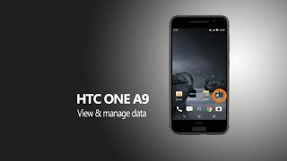 HTC one A9 manage data tutorial screenshot 3