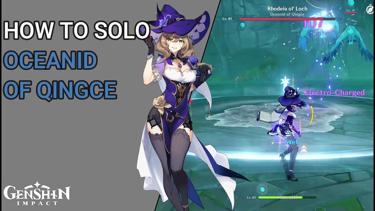 Genshin Impact - How To Solo Oceanid Guide