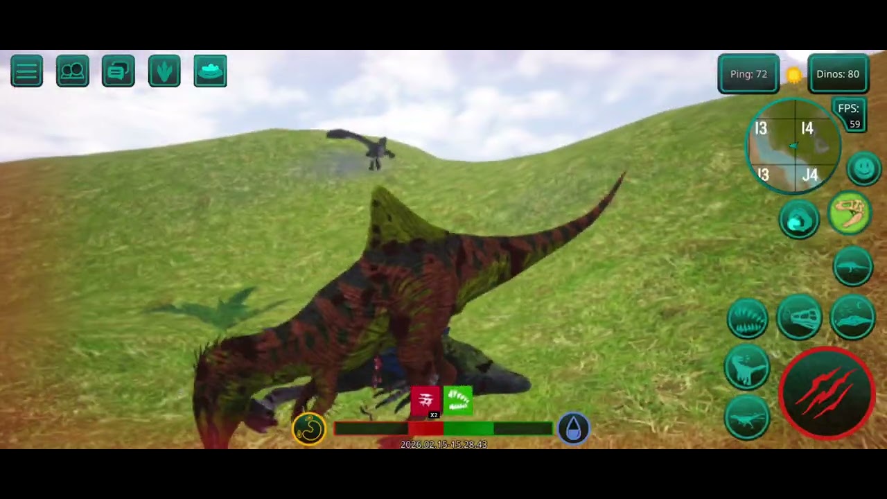 Concavenator vs gigantoraptor & giganotosaurus the cursed dinosaur isle