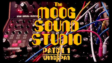 The Moog Sound Studio - Patch 1 - Wingspan - ft. Beads, Desmodus Versio, and Mimeophon