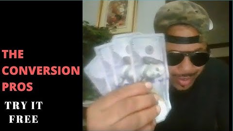 2019-2020 THE CONVERSION PROS WEBINAR - (NEW SYSTEM)