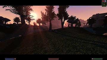 Light makes the difference.. without grass / OpenMW 2023