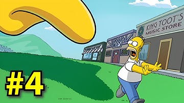 The Simpsons: Tapped Out - Walkthrough Part 4 (Krusty Burger + Visiting Other Springfields)