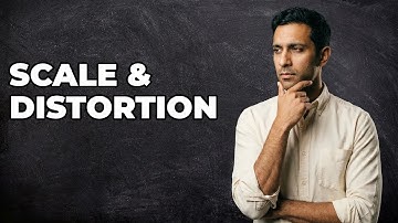 How Does Geographic Scale Affect Map Projection Distortion?