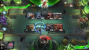 MTG Draft - Simic Midrange by FlushRoyal VS Grixis Midrange by GameMaster