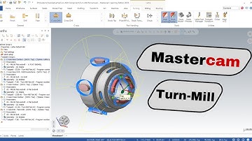 Mastercam Turn-Mill Machine Programming inside the Mastercam Lathe Toolpath
