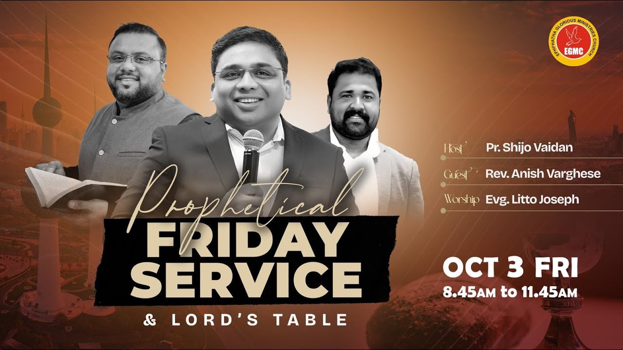 OCT 3 | PRAISE AND WORSHIP | EGMC Live from Kuwait