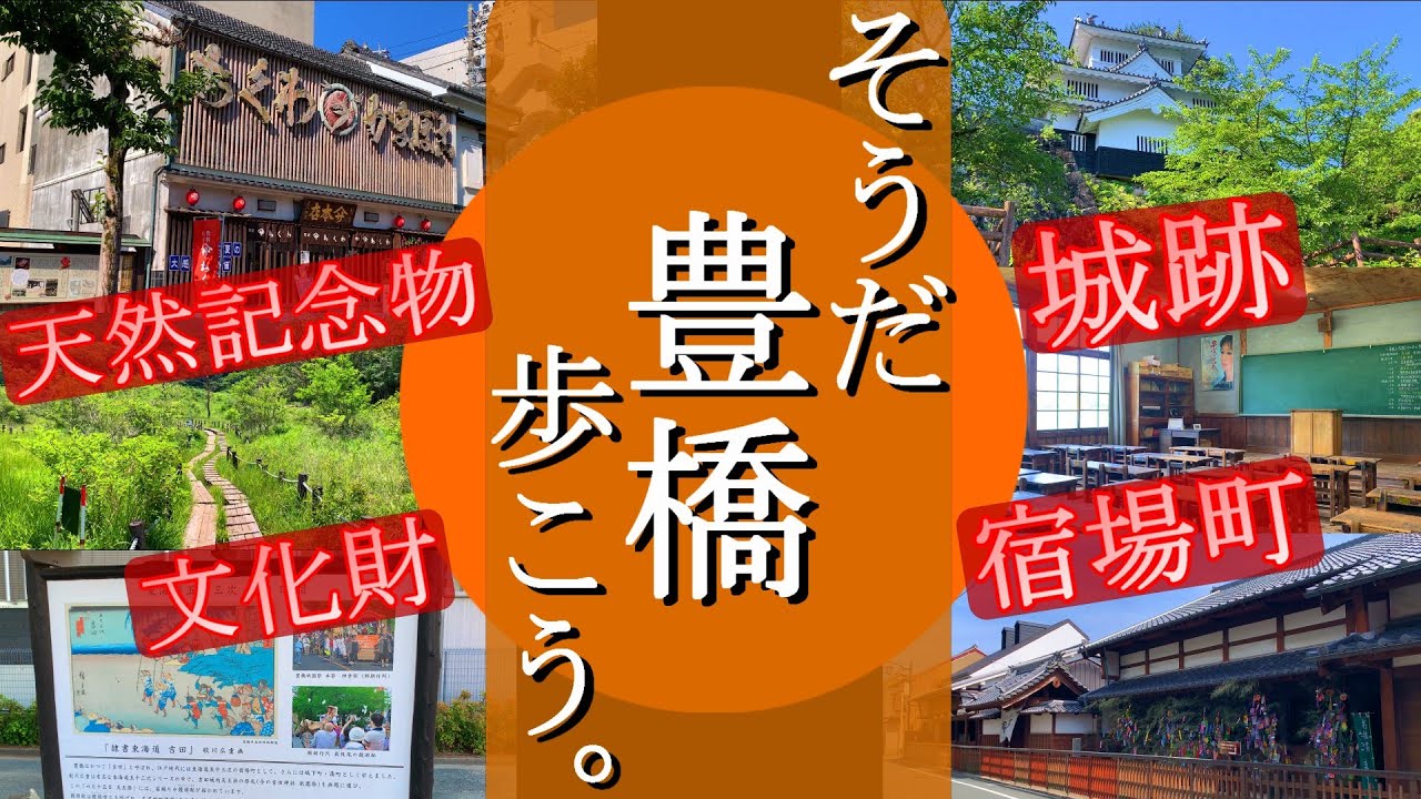 【愛知県豊橋市】城跡・チンチン電車・天然記念物・宿場町！ ゆっくり歩いて好いとこ発見！ 長距離約19kmの散歩道！ 所要時間 約7.0時間（※観光・食事時間含む）。2025年6月下旬。