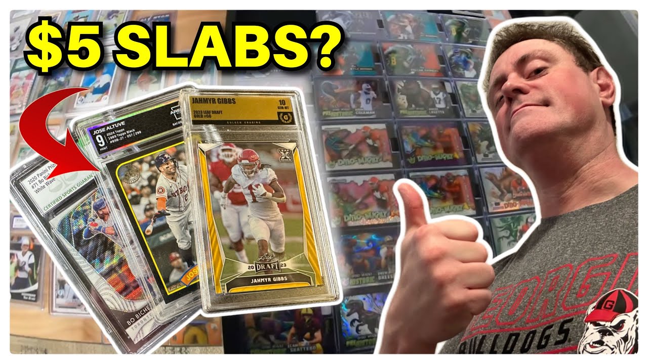 $5 Graded Sports Cards & CHEAP Low Numbered Gems At THIS Card Show!