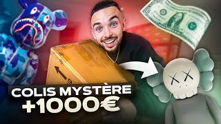 J'ouvre un COLIS MYSTÈRE de +1.000€ ! 💸 (KAWS, Bearbrick...)