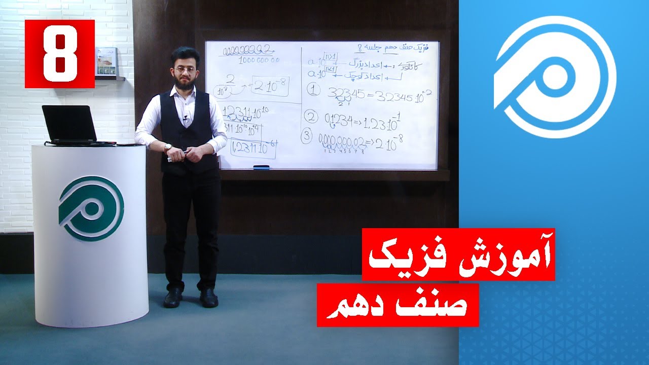 آموزش فیزیک صنف دهم | درس 8 | روش علمی عدد نویسی