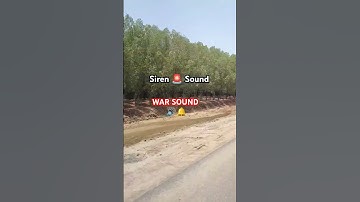 Thumbnail of Air Raid Siren 🚨 | War Siren sound🔊 | war sound #warzone #trending #sirenhead
