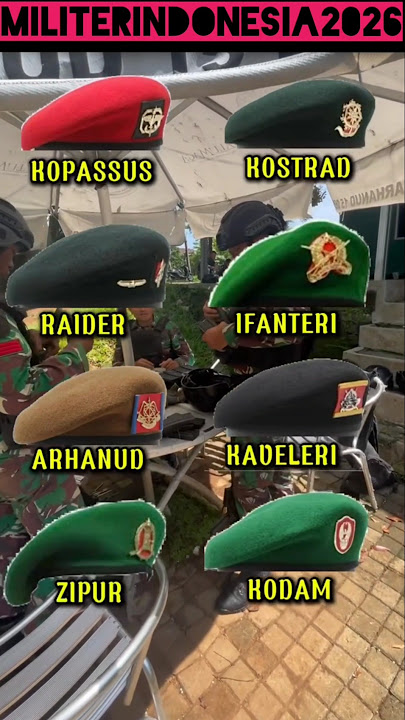 JENIS JENIS BARET TNI AD (KURANG BARET ARMED) #shorts #youtubeshorts #ytshorts #fyp #viralvideo #yt