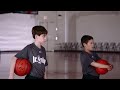 Scissors Dribble Drill