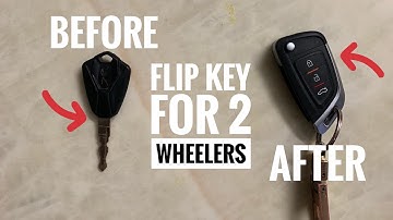 Flip key for Tvs Ntorq | Best Ntorq modified | flip key for all cars and bikes