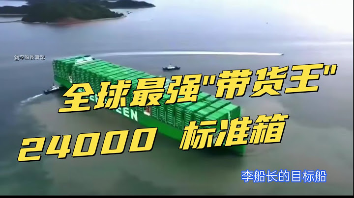 全球最強“帶貨王”，世界最大的集裝箱船下水運營，李船長為之奮鬥的目標船！ - 天天要聞
