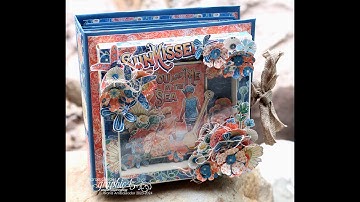 Graphic 45  Karan Gerber Shadow Box Tutorial