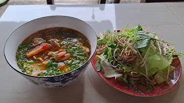 Về Bình Lộc ăn bún cua miền tây chèn ơi là nó ngon không tả được. 