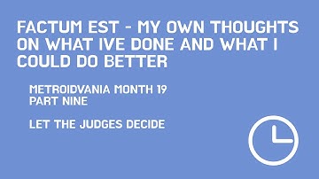 Metroidvania Month Game Jam - It is available to play