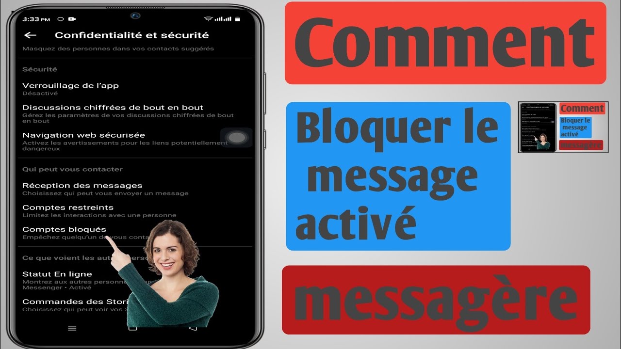 Comment bloquer un message sur Messenger | Mise à jour 2023 - YouTube