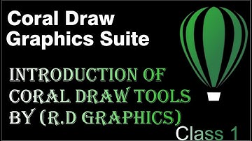 Very Basic CorelDraw introduction with most used tools when /designing