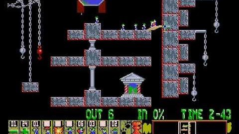 Oh No More Lemmings - Wicked 3 CHALLENGE SOLUTION!