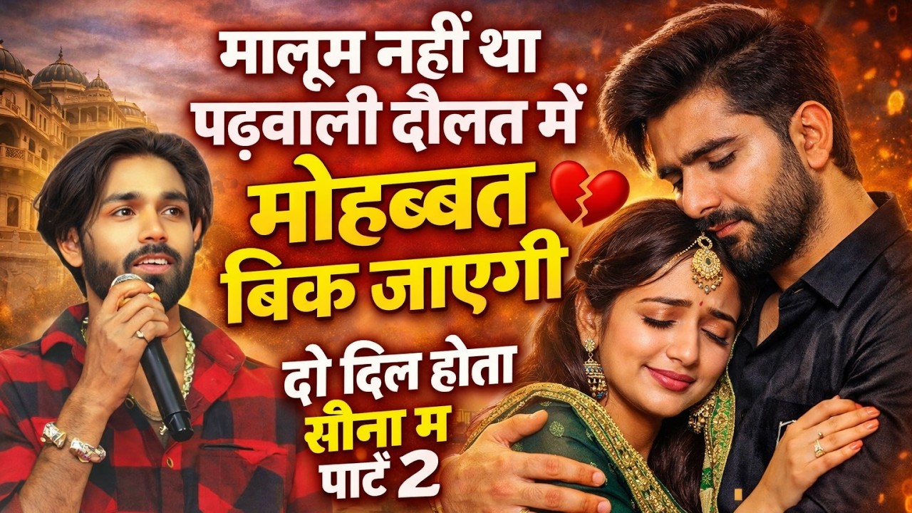 मालूम नहीं था पढवाली दौलत में मोहब्बत बिक ज्यागी | मनराज दिवाना सॉग 2026 | manraj diwana  song..