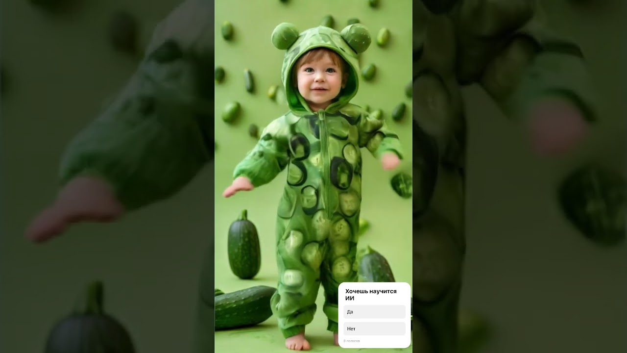 Огурчик танцует 