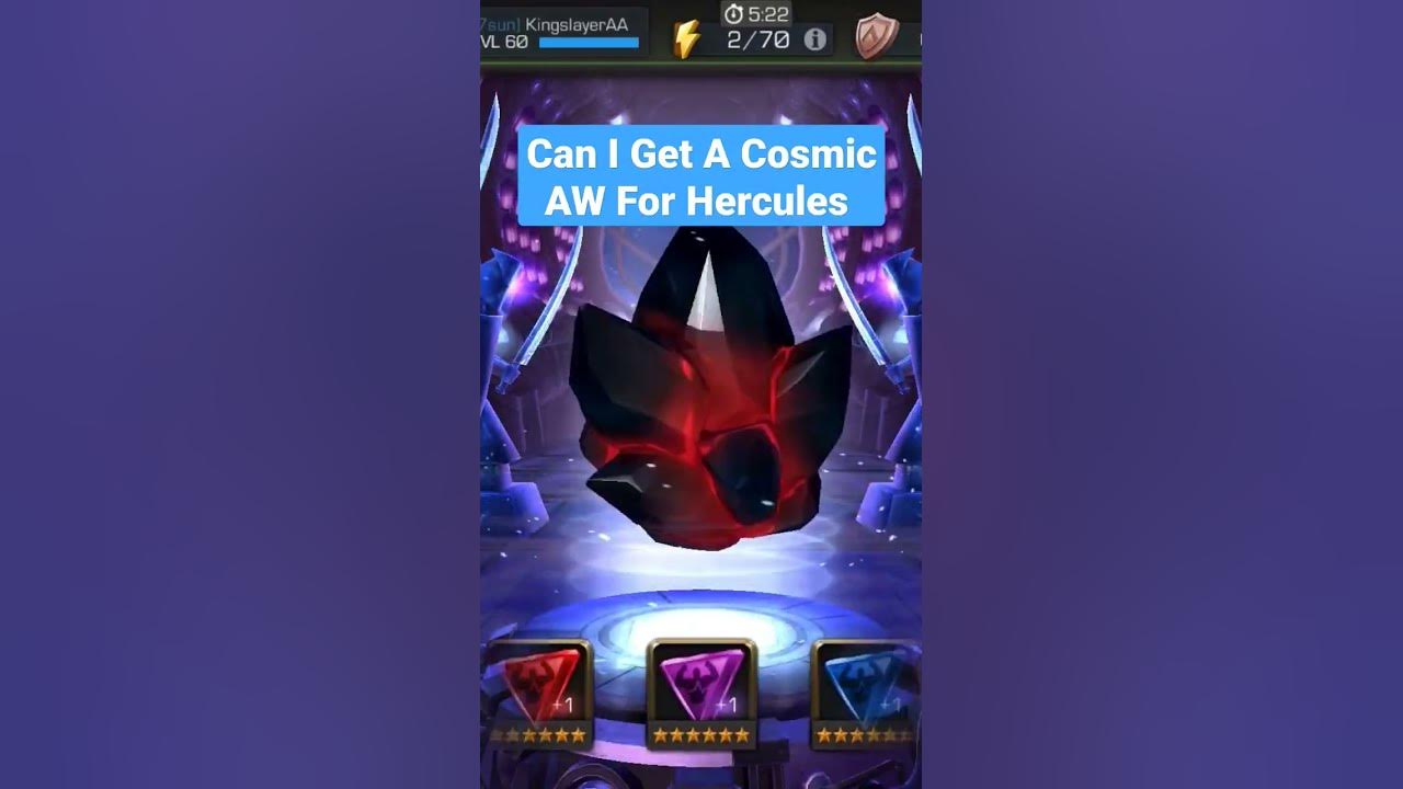 Mcoc A 6Star awakening Gem YouTube