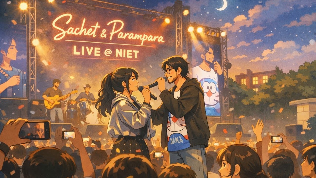 || Sachet & Parampara Live at NIET Freshers Party || NIET || Greater Noida||Engineering vlog||Vlog||