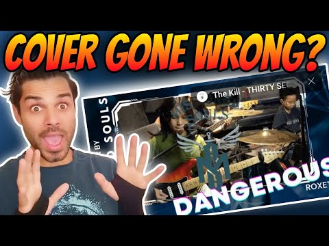 Dangerous by Roxette | Missioned Souls - a family band cover// Reaction