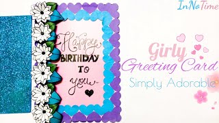 GREETING CARD | HOW TO MAKE A BIRTHDAY CARD | Greeting Cards Latest Design Handmade [2020] screenshot 4