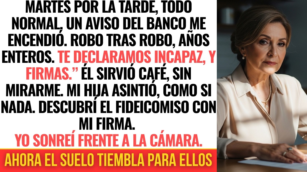 Mi esposo desvió mi herencia por años… pero cuando vi el fideicomiso, entendí lo que tramaban…