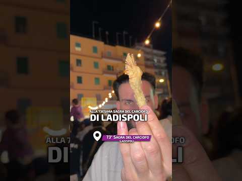 Video La 73esima sagra del carciofo di Ladispoli