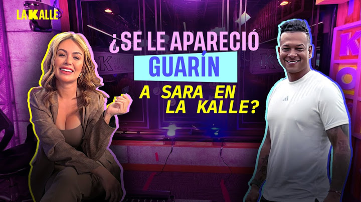 SARA URIBE llora cuando le mencionan a FREDY GUARÍN, ¿se le apareció en La Kalle?