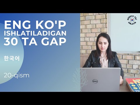 ENG KO'P ISHLATILADIGAN 30TA GAP