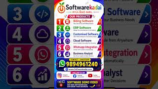 🔥 Billing Software Department Stores, Grocery Shops, Supermarkets!, Textile