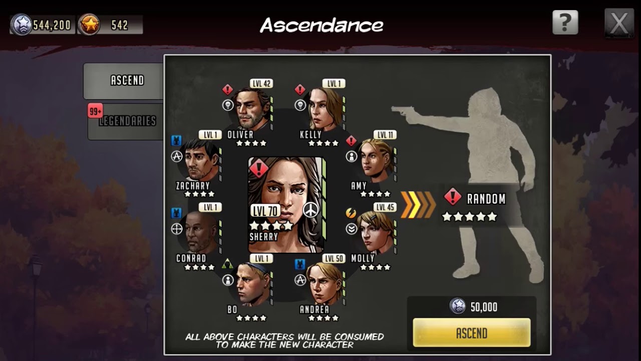 4 STAR ASCENDED TO 6 STAR RICK! (TWD Road To Survival)