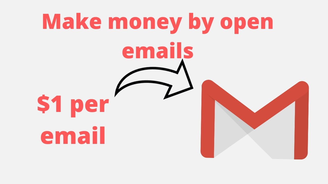 Make money by read emails/open mail earn money - YouTube