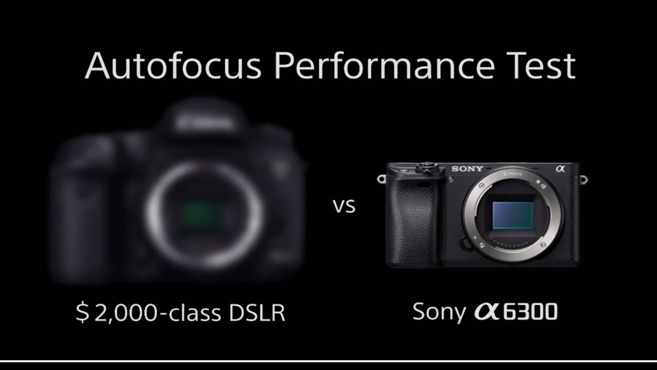 α6300 -AF Performance Test | α | Sony