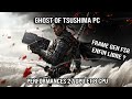 Ghost of tsushima pc  perfs 27 gpu et 8 cpu