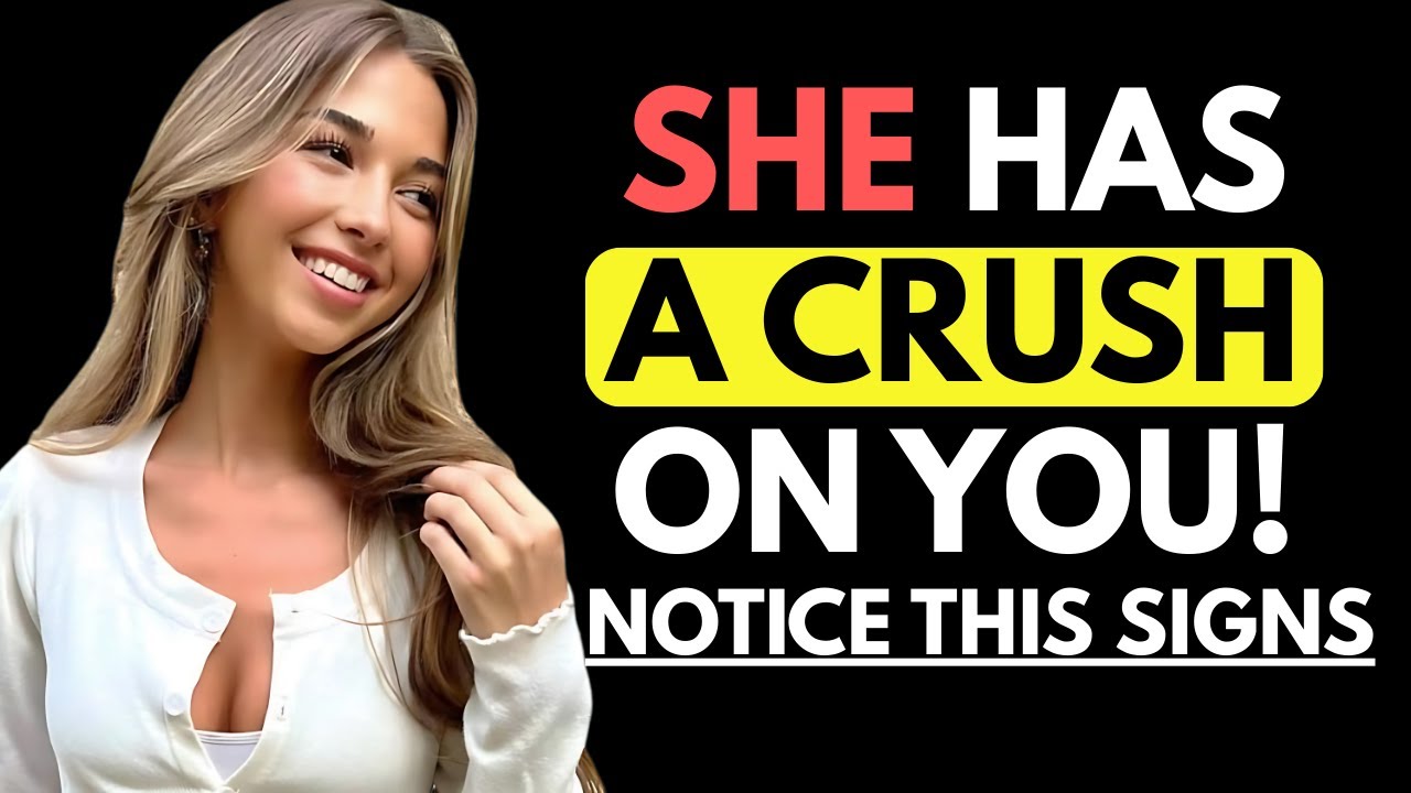 SIGNS A WOMAN LIKES YOU AND IS TRYING NOT TO SHOW IT | FEMALE PSYCHOLOGY