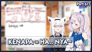 Fubuki Ngajarin Reine Bahasa Gaul di Jepang [Part 6/7]【 Shirakami Fubuki/Hololive JP 】