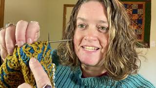 Knitting: Brioche Increase: bkryobrk (brioche knit, yarn over, brioche knit)