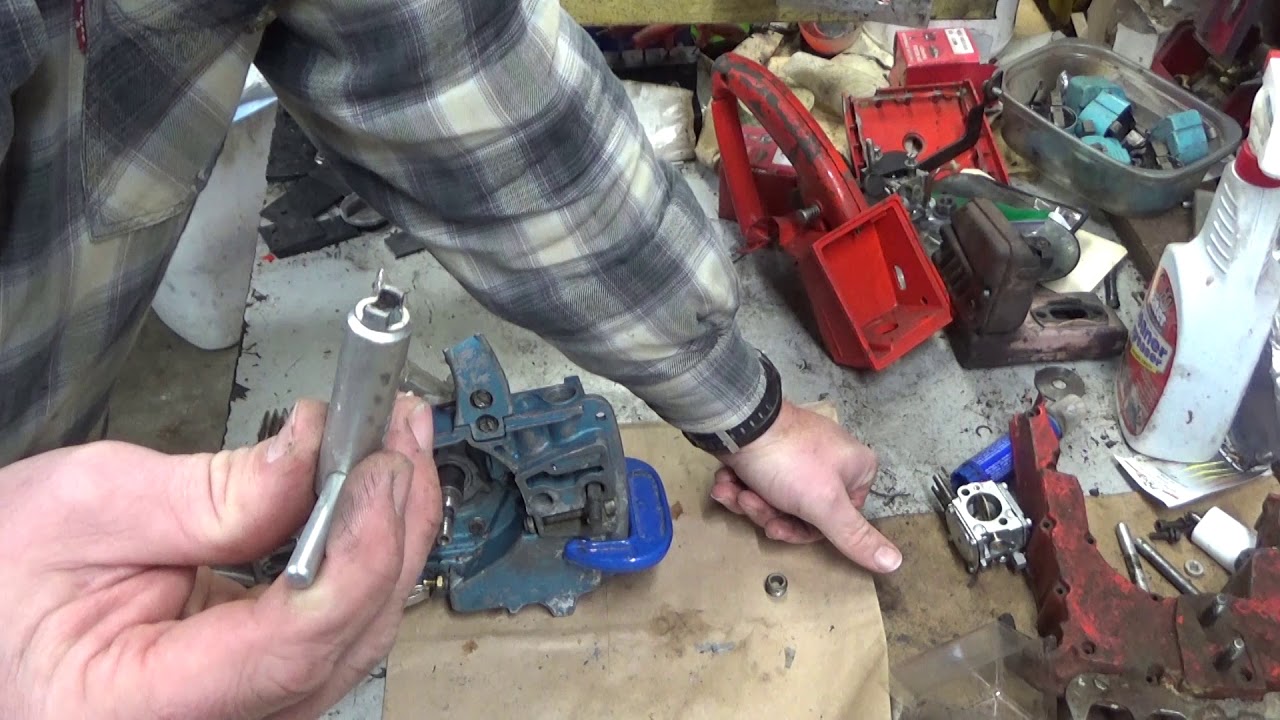 Homelite Super XL67 Oil Line Repair, Assembly & Test Run! YouTube