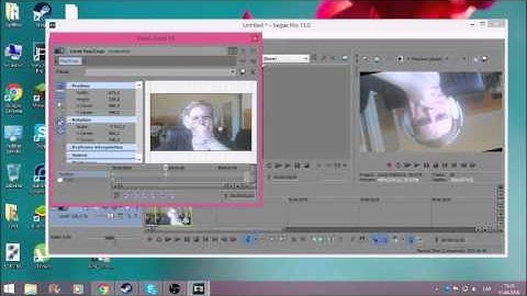 How to edit zooming in or spinning effect on a video using Sony Vegas Pro 13