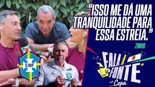 BRASIL PRONTO PARA A ESTREIA CONTRA MARROCOS? ZINHO CONTA BASTIDORES DE CONVERSA COM ANCELOTTI